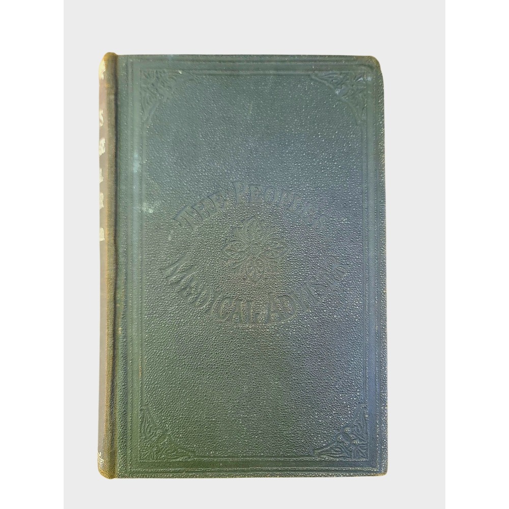 Antique 1900s Medical Book The People's Common Sense Adviser R.V. Pierce, M.D.